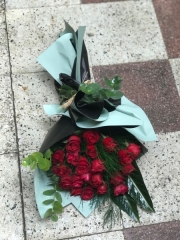 21 gül buketi
